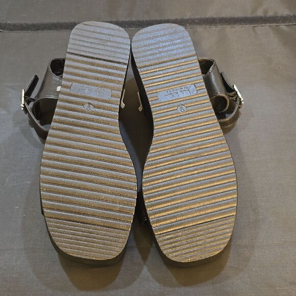 BRAND NEW NICOLE MILLER PLATFORM WEDGE WITH ANKLE STRAP, WOMEN'S SANDAL - Picture 14 of 15